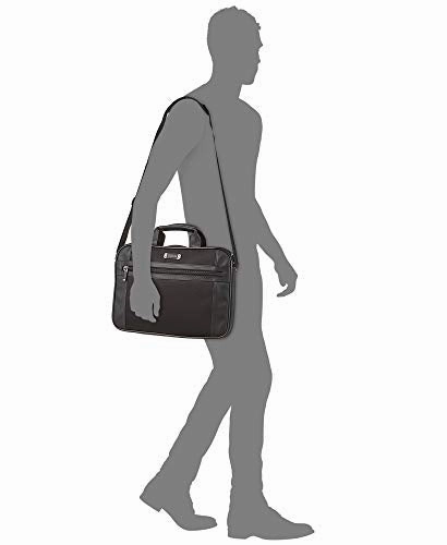 Kenneth Cole Reaction 15.6" Slim Top Zip Laptop Bag, Black One Size