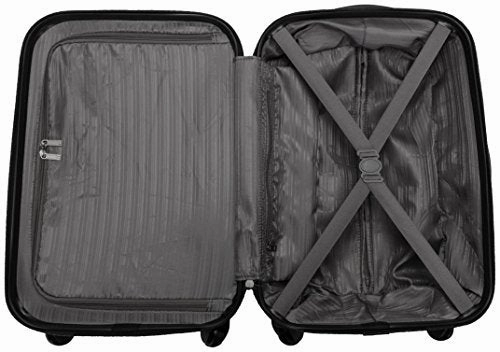Kenneth Cole Reaction Out Of Bounds Luggage 4-Wheel Abs 3-Piece Nested Set: 20" Carry-On, 24" 28"