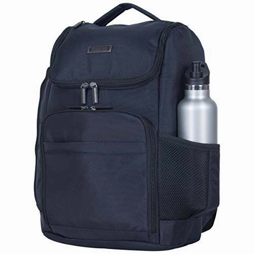 Kenneth Cole Reaction Top Zip Laptop with USB Port (RFID) Backpack, Navy One Size