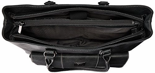 Kenneth Cole Reaction Women's Casual Fling Ladies Tote Laptop, Charcoal