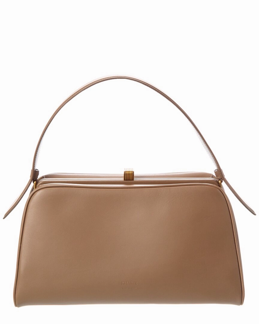 KHAITE Cate Leather Shoulder Bag