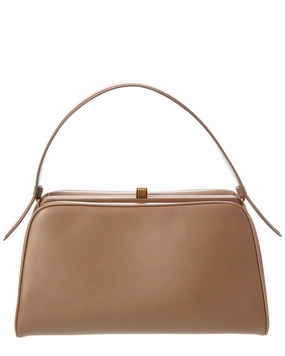 KHAITE Cate Leather Shoulder Bag