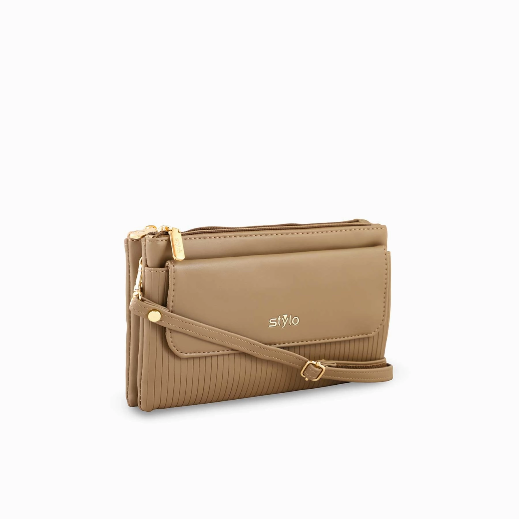 Khaki Casual Pouch P97643