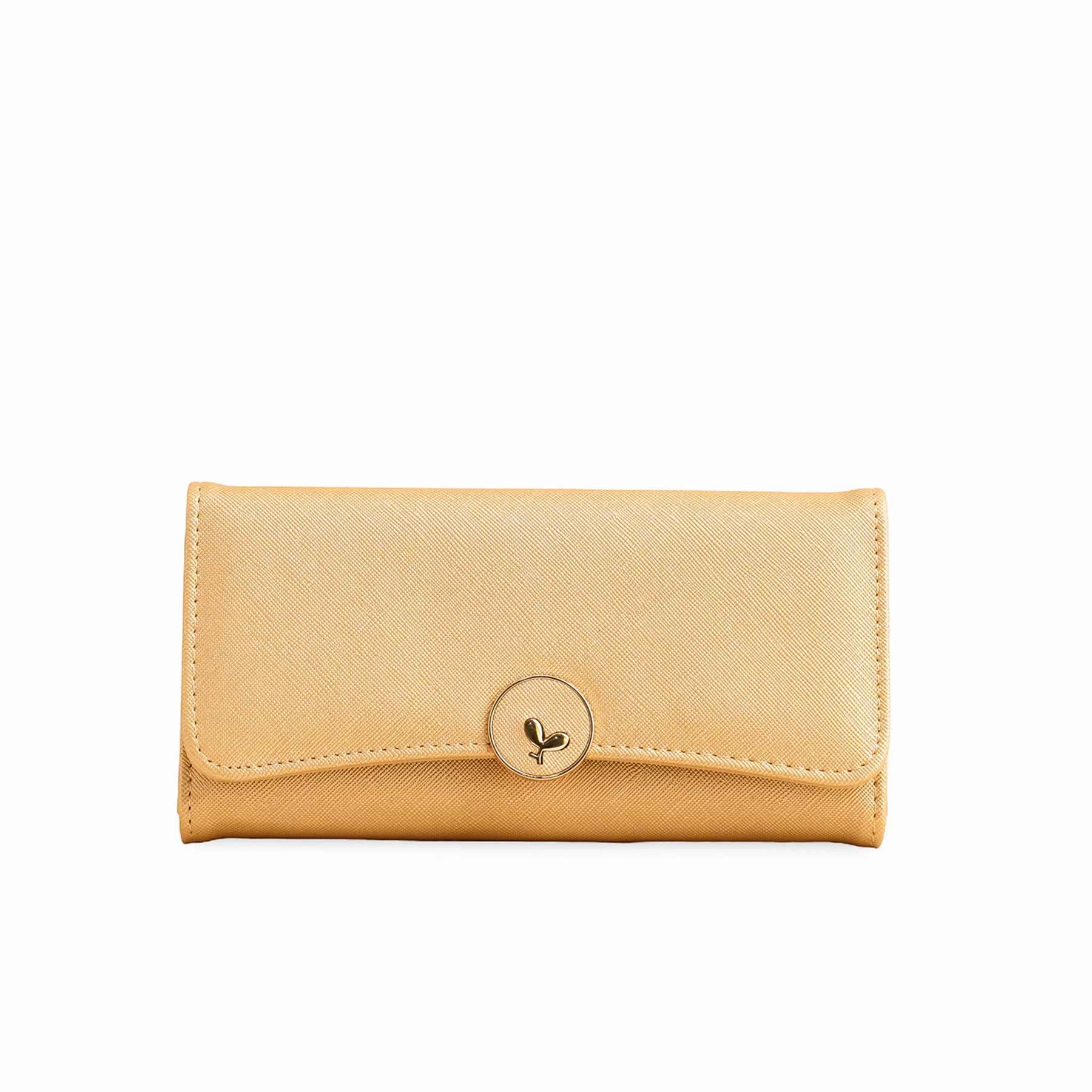 Khaki Casual Wallet For Ladies P70965