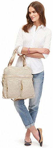 Kipling Camryn Solid Laptop Handbag, Black Patent Combo