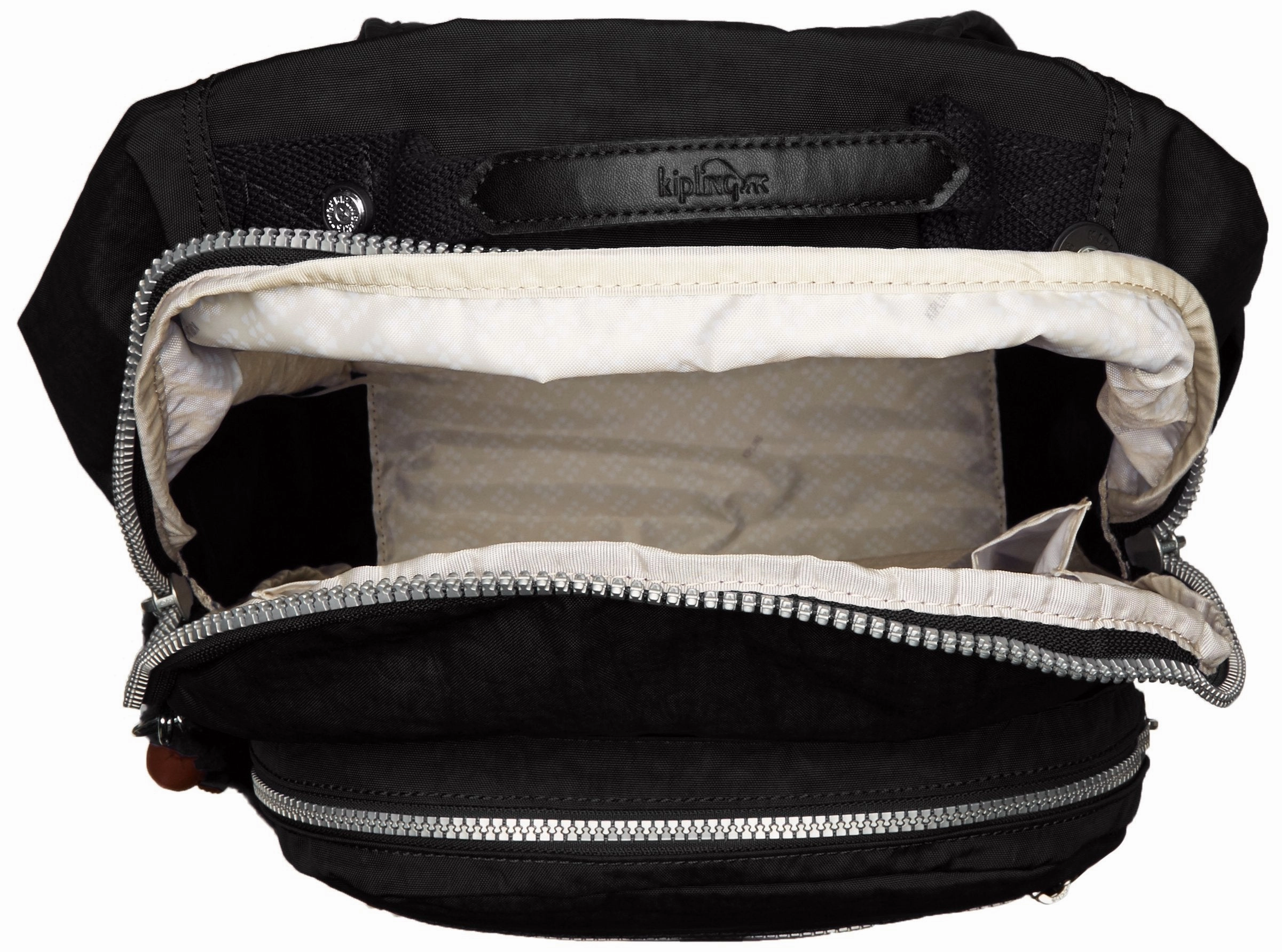 Kipling womens Seoul Go Black Laptop Backpack, black, One Size