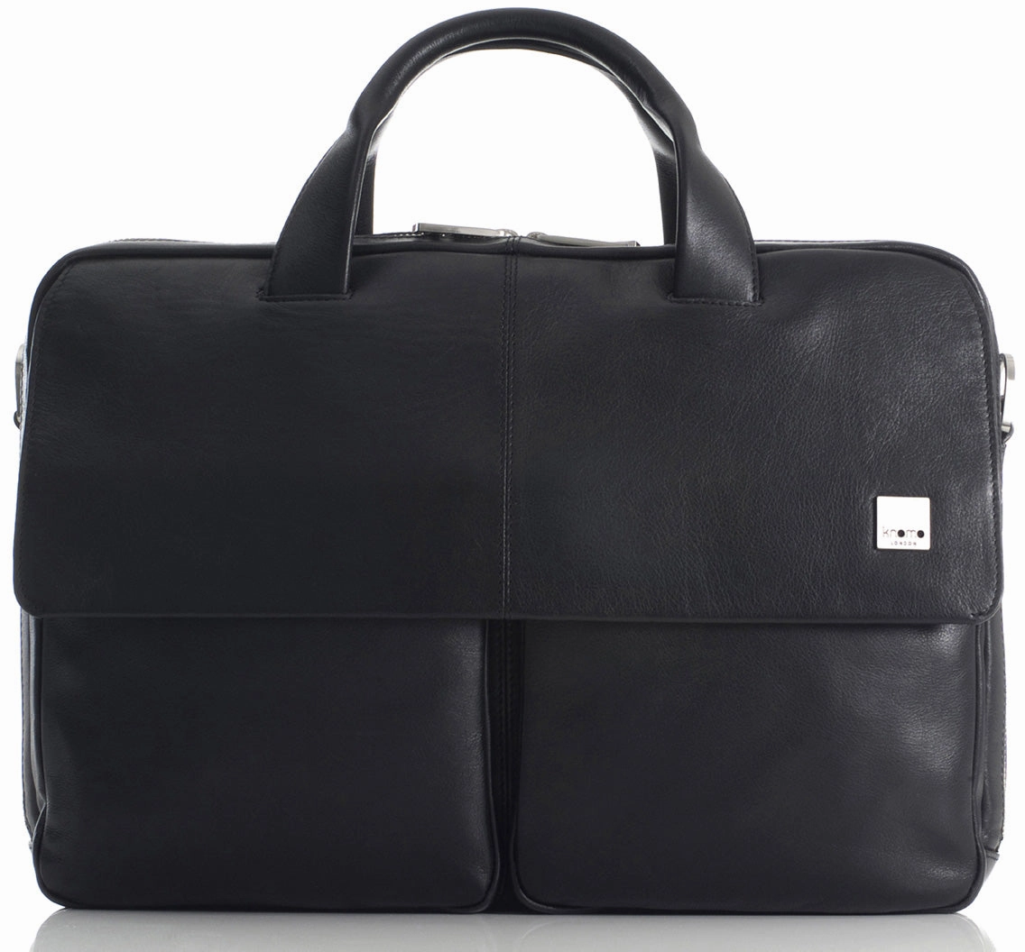 Knomo Brompton Warwick Double Compartment Brief