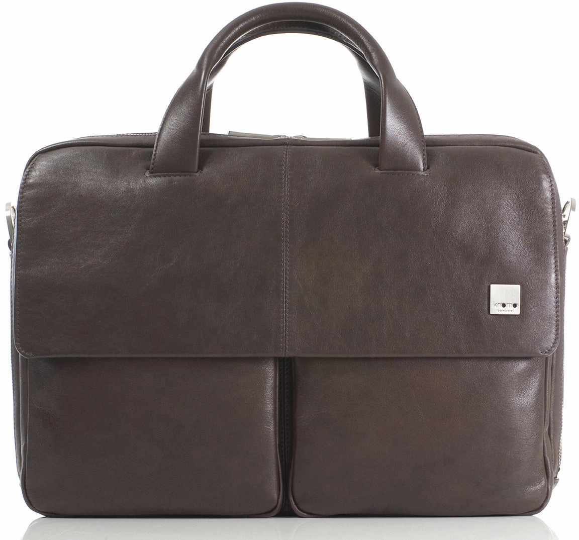 Knomo Brompton Warwick Double Compartment Brief