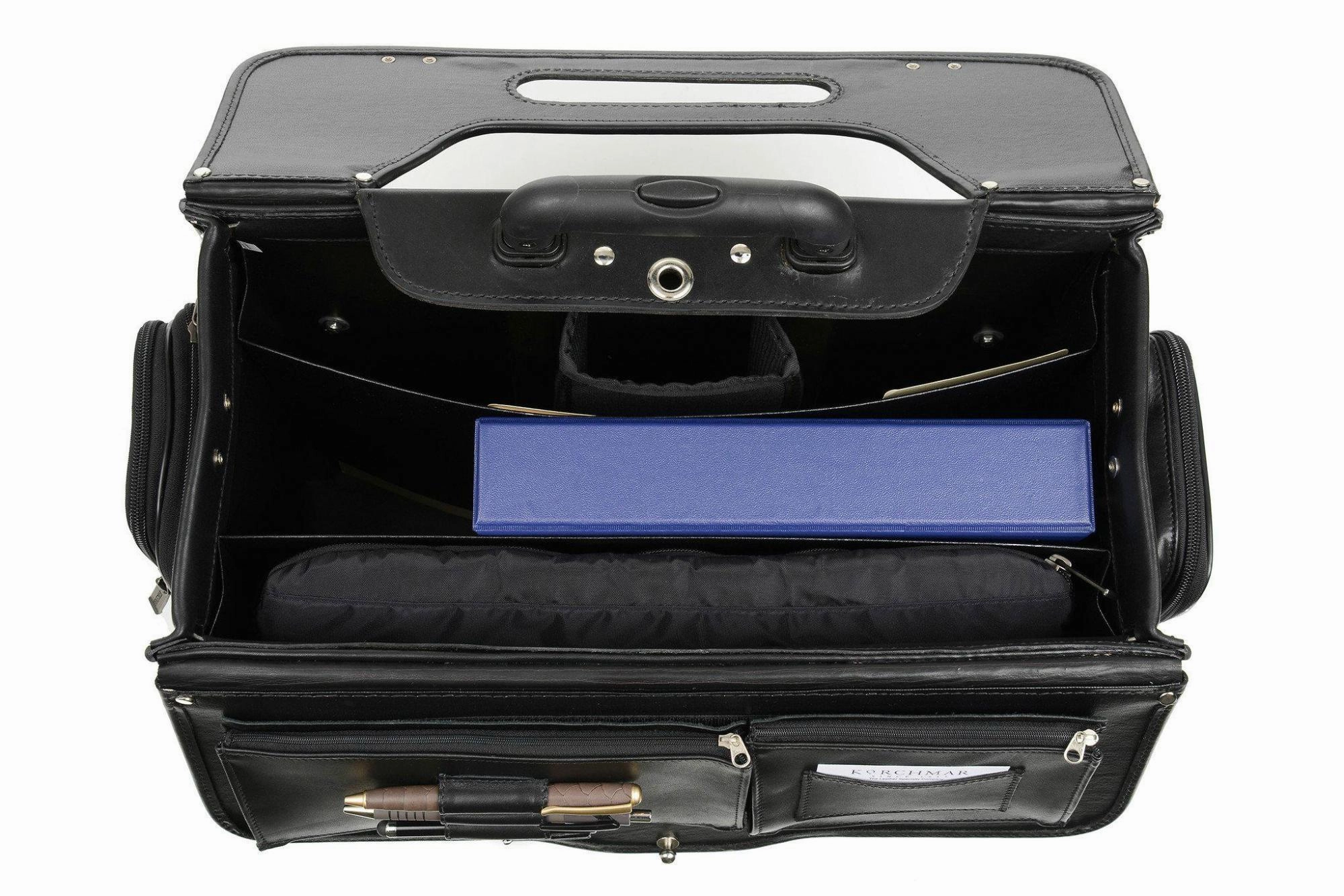 Korchmar Counselor Rolling Catalog Case