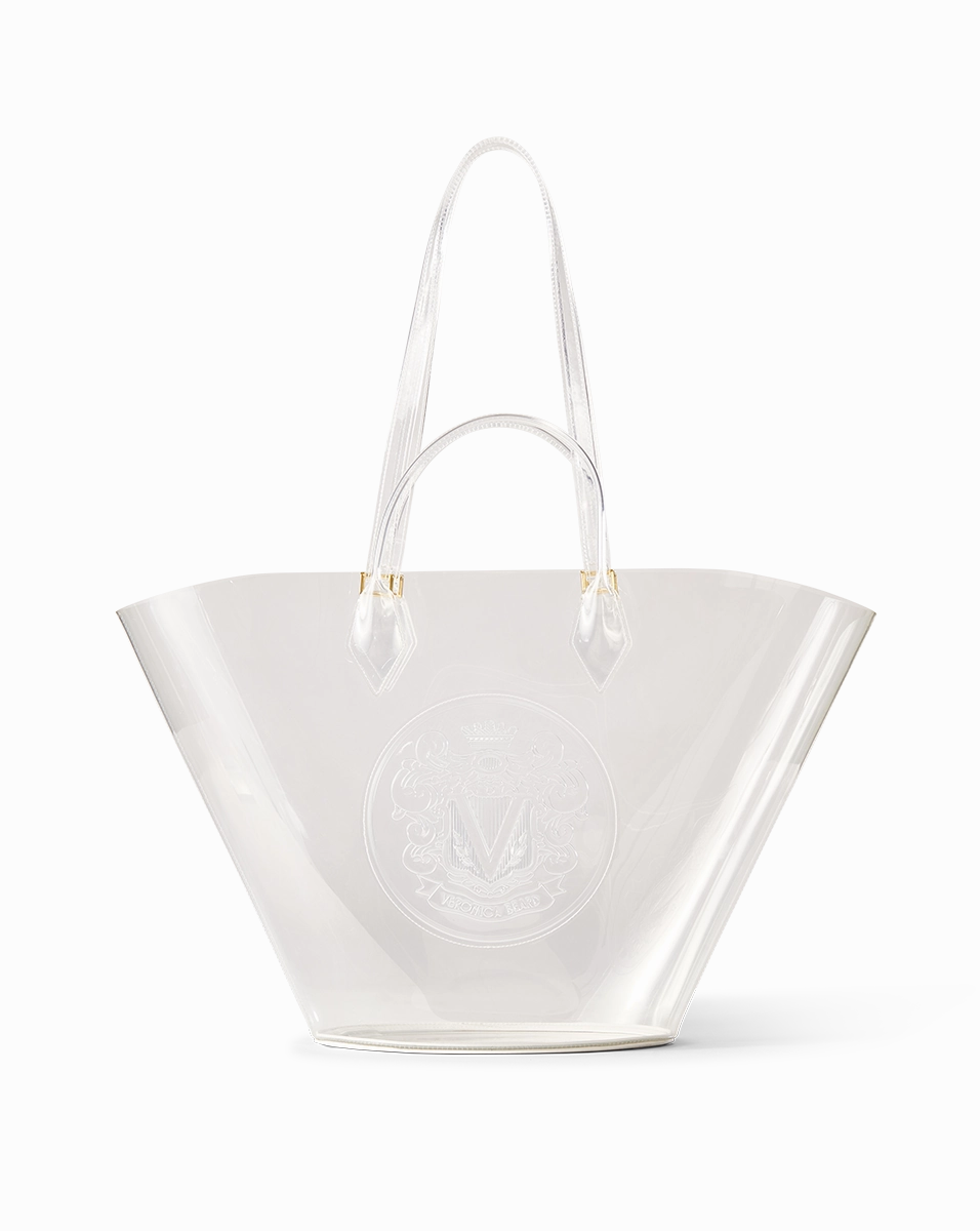 Large Crest Market Tote