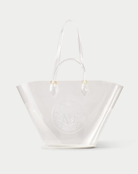 Large Crest Market Tote