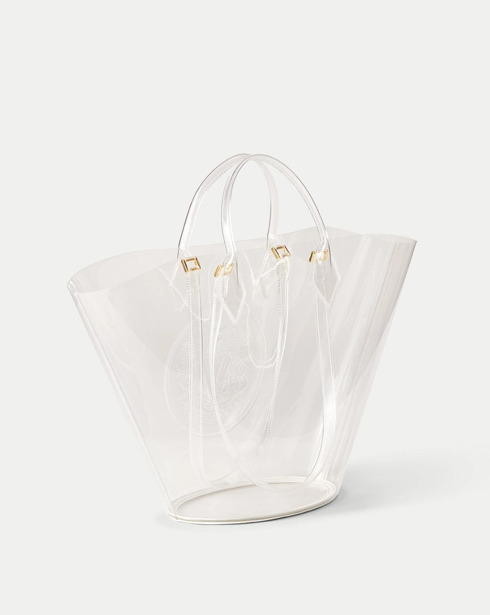 Large Crest Market Tote