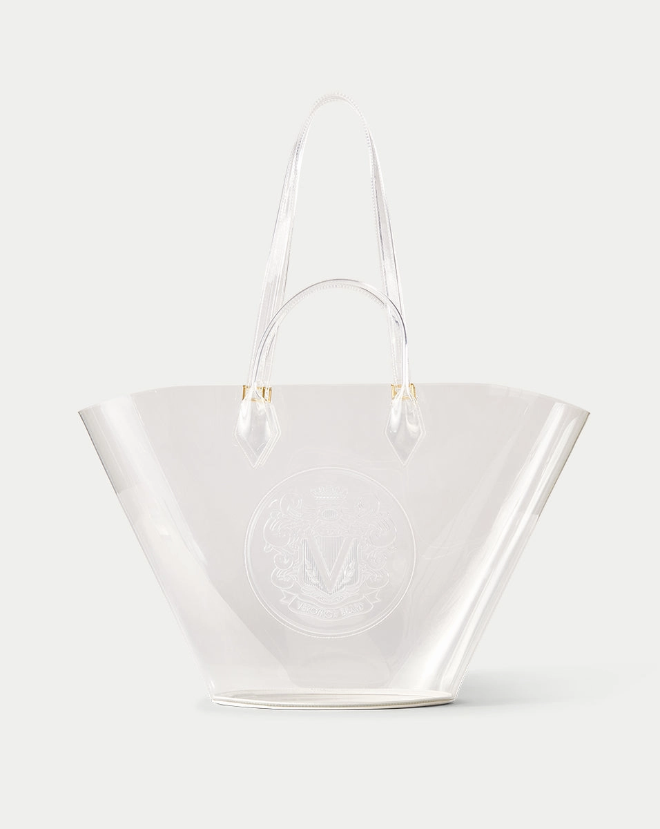 Large Crest Market Tote
