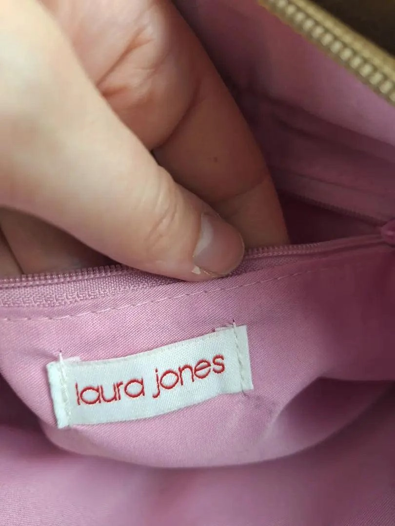 Laura Jones Classy Wildflower Shoulder Bag