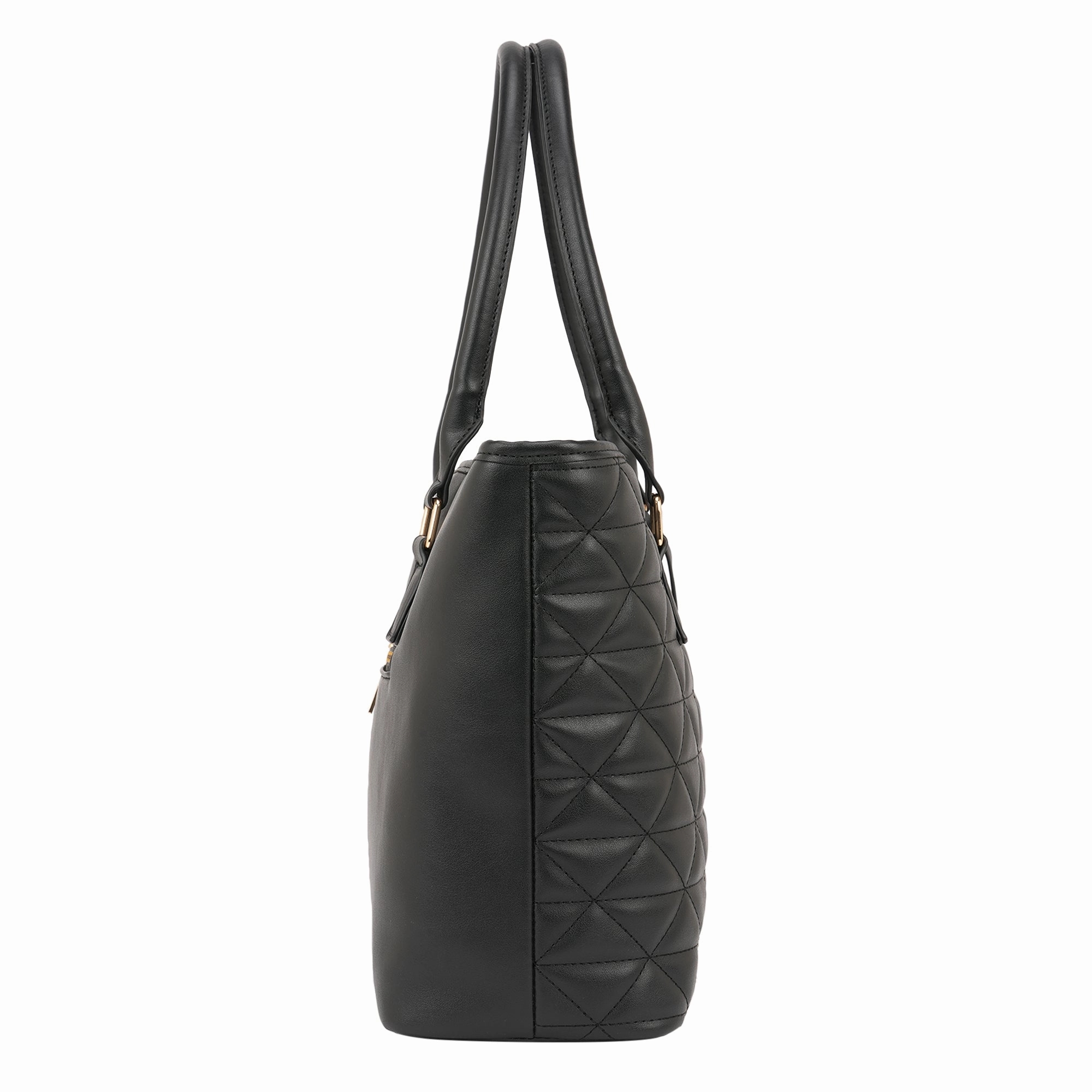 Lavie Luxe Black Large Women's Dia Sherry Tote Bag