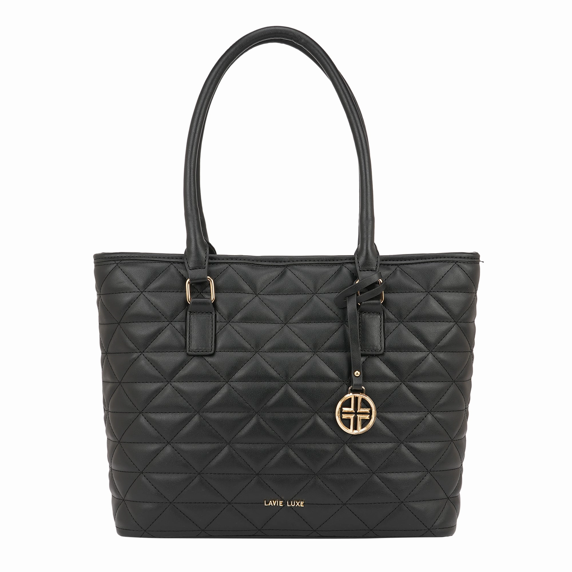 Lavie Luxe Black Large Women's Dia Sherry Tote Bag
