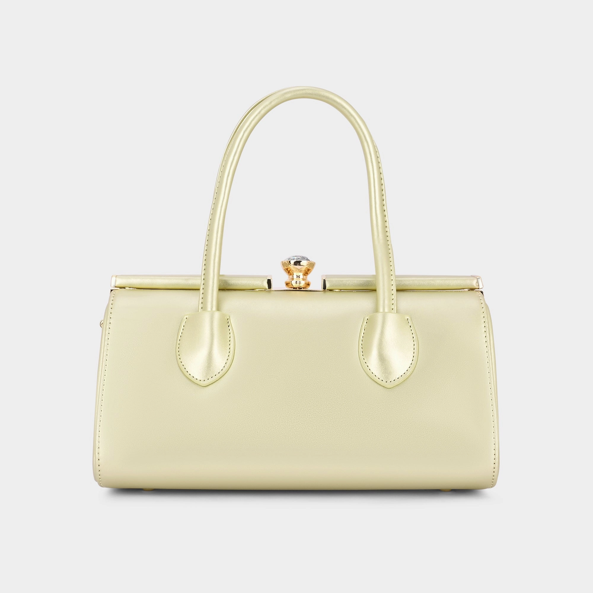Lavie Luxe Dazzle Gold Medium Women's Framed Bag