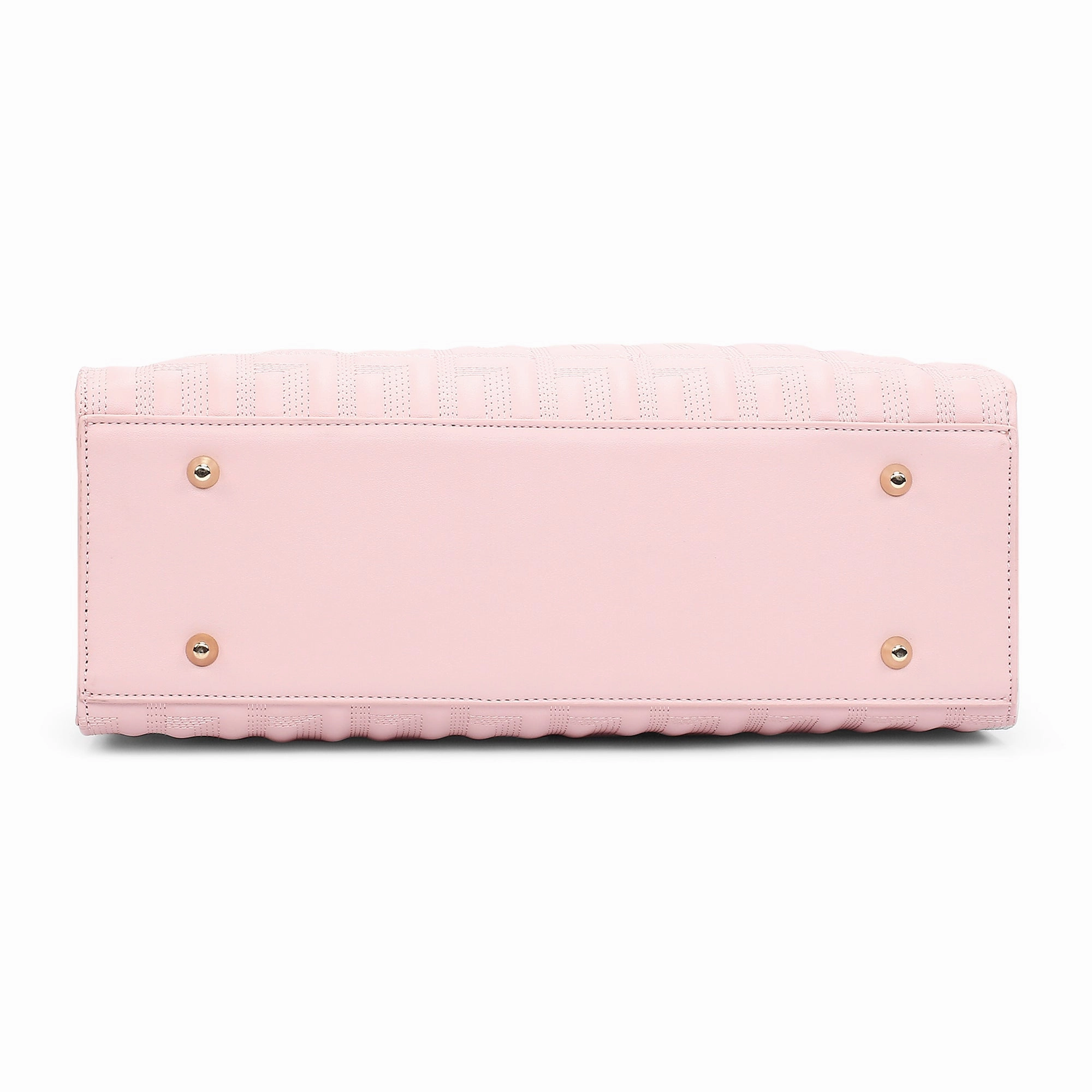 Lavie Luxe Jelly Light Pink Large Women's Satchel