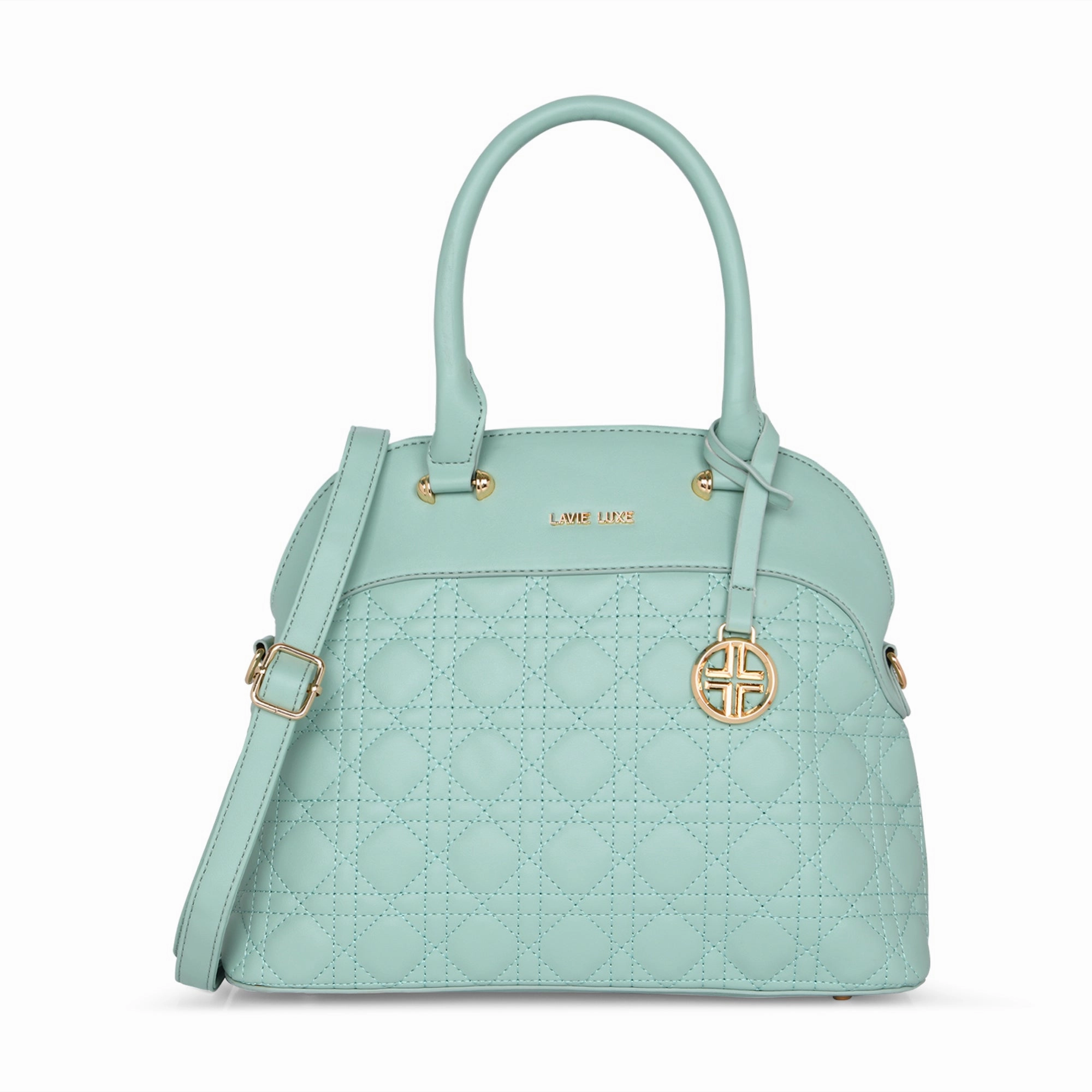 Lavie Luxe Jorie Mint Medium Women's Satchel