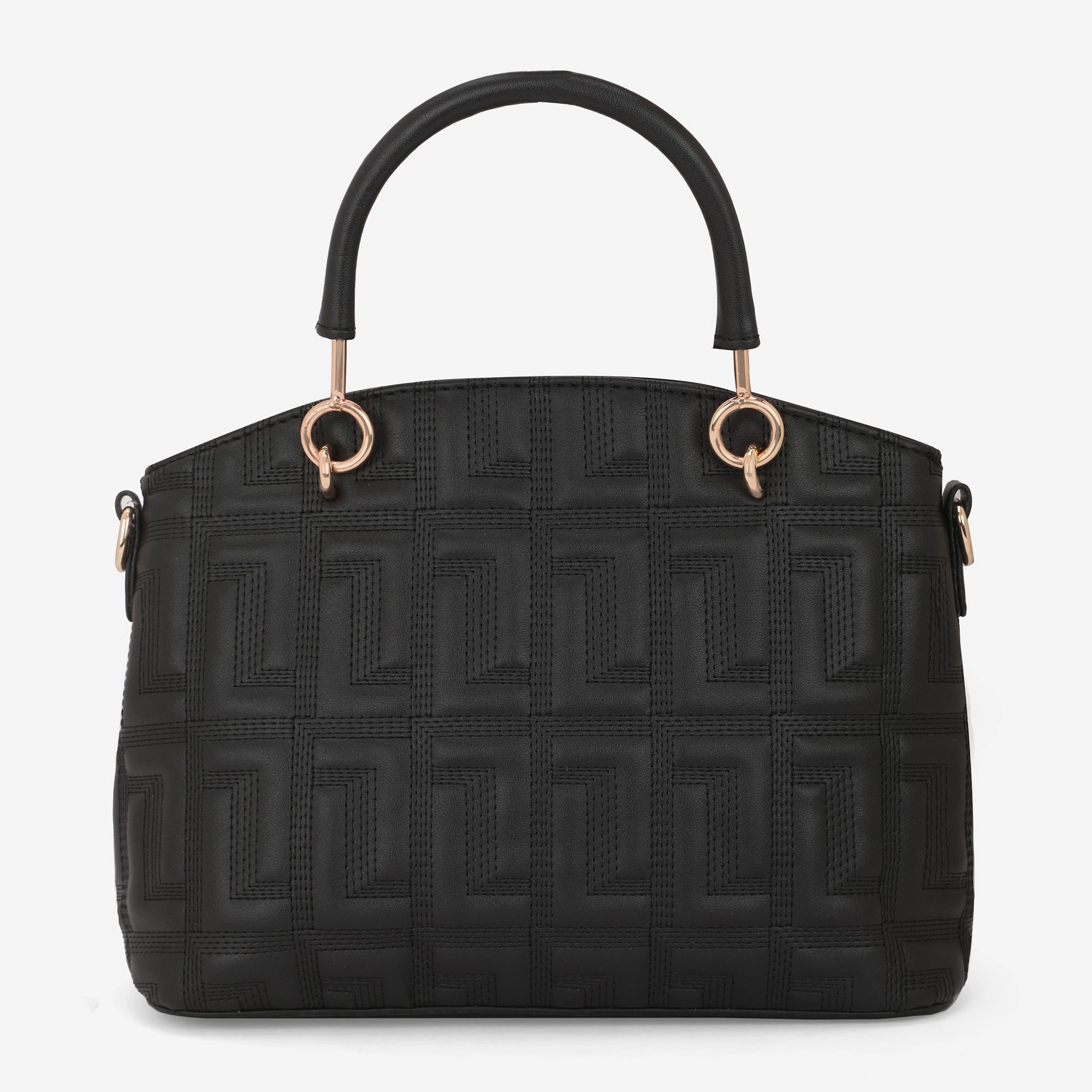 Lavie Luxe Label Black Small Women's Satchel