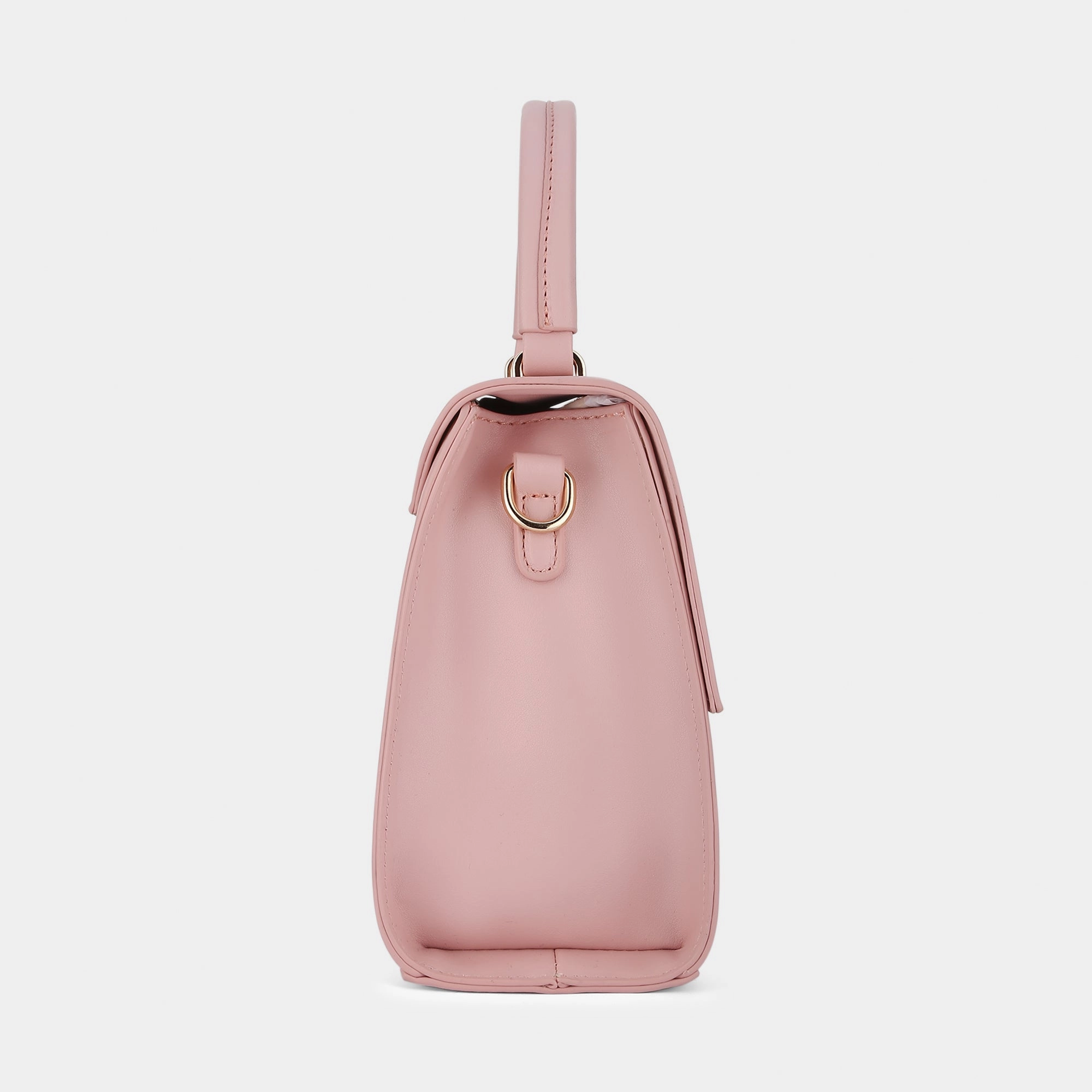 Lavie Luxe Merci Pink Small Women's Flap Satchel