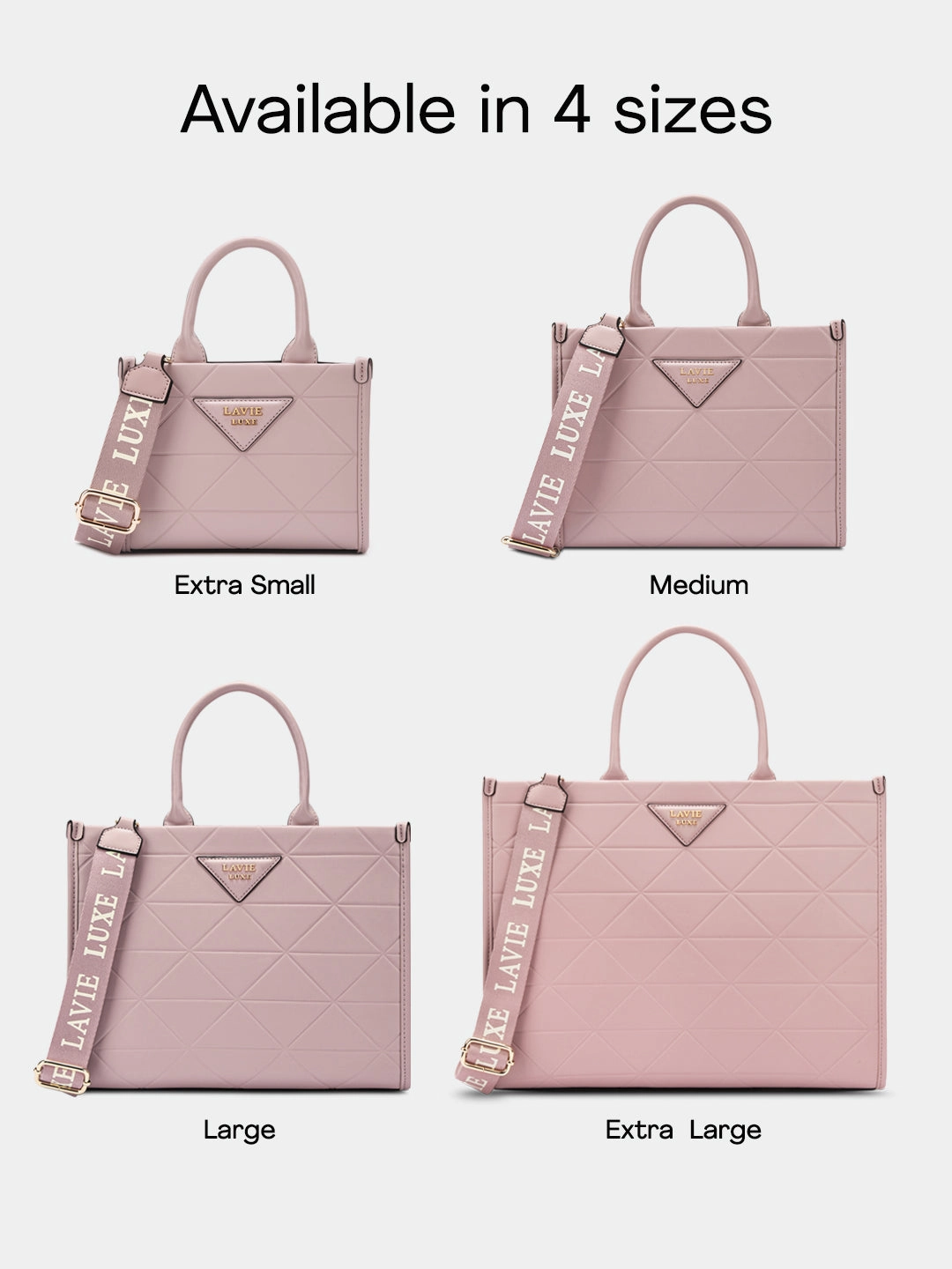 Lavie Luxe Mona25 Medium Box Satchel
