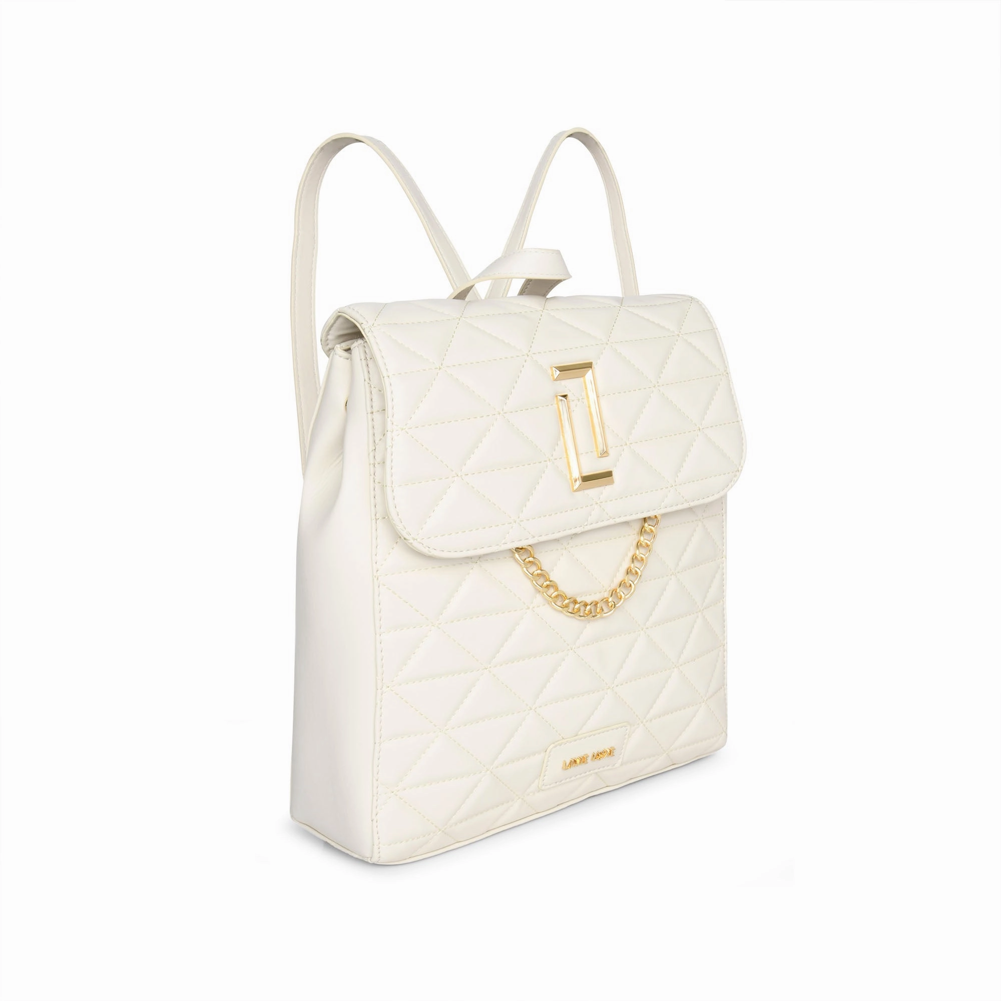 Lavie Luxe Off White Medium Women's Casper Girl's Backpack