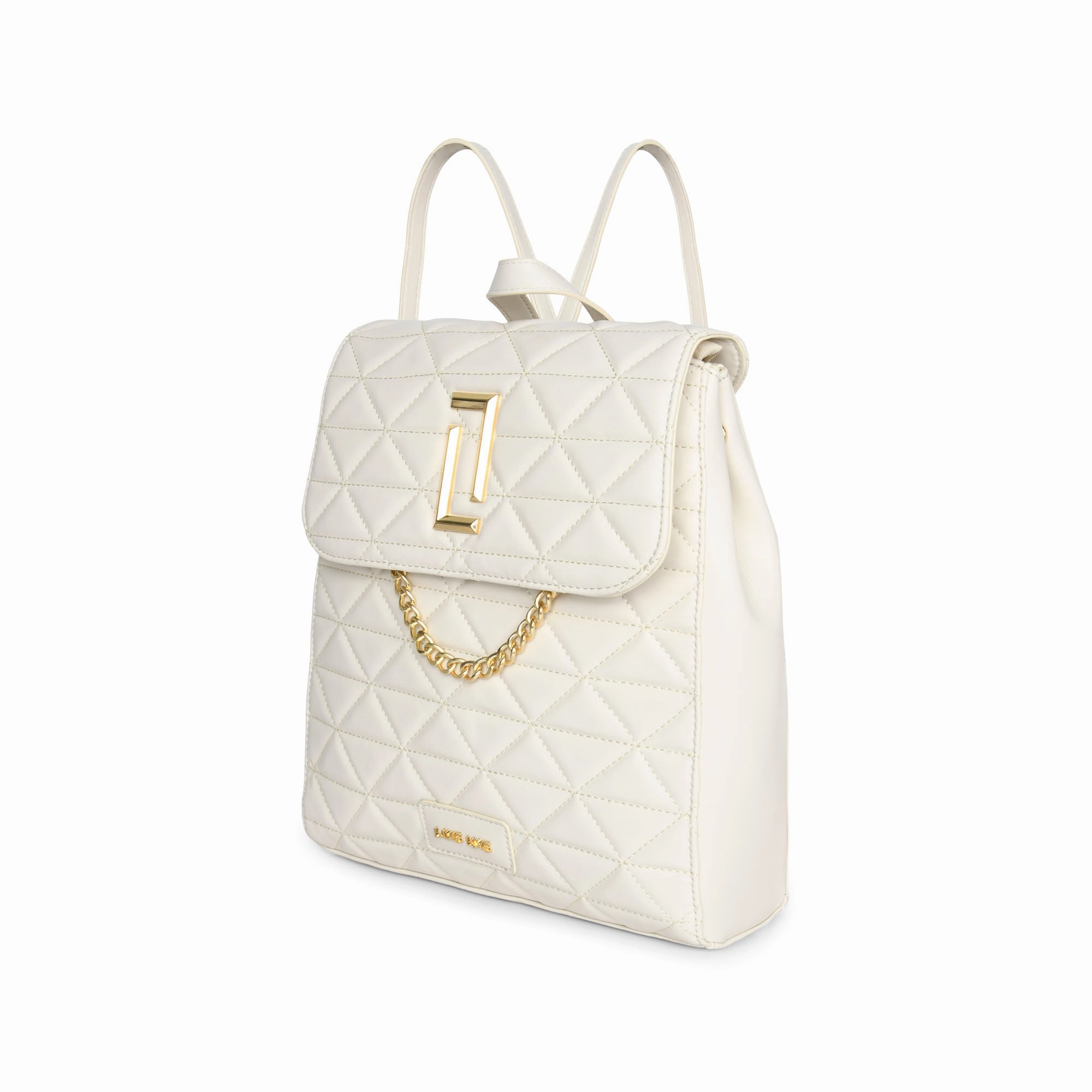 Lavie Luxe Off White Medium Women's Casper Girl's Backpack