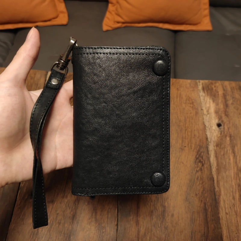Leather Clutch Wallet Leather Wristlet Wallet for Men Wristlet Wallet Small Wristlet Wallet