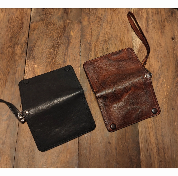 Leather Clutch Wallet Leather Wristlet Wallet for Men Wristlet Wallet Small Wristlet Wallet
