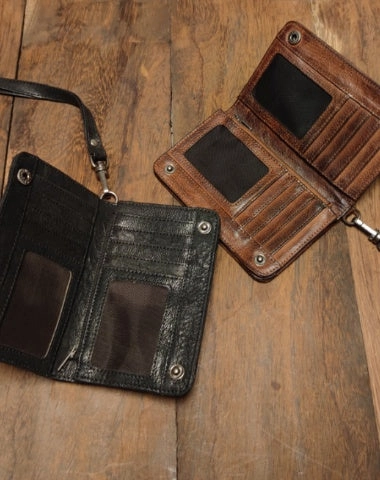 Leather Clutch Wallet Leather Wristlet Wallet for Men Wristlet Wallet Small Wristlet Wallet