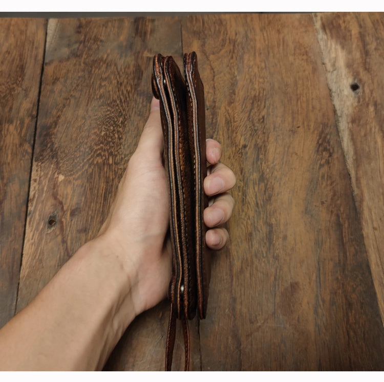 Leather Clutch Wallet Leather Wristlet Wallet for Men Wristlet Wallet Small Wristlet Wallet