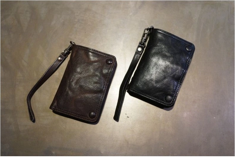 Leather Clutch Wallet Leather Wristlet Wallet for Men Wristlet Wallet Small Wristlet Wallet