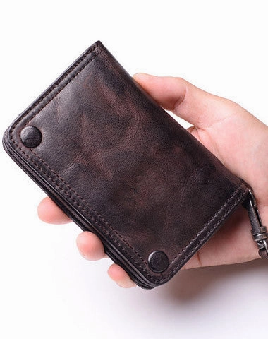 Leather Clutch Wallet Leather Wristlet Wallet for Men Wristlet Wallet Small Wristlet Wallet