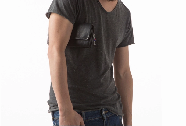 Leather Long clutch wallet leather black men wallet long wallet