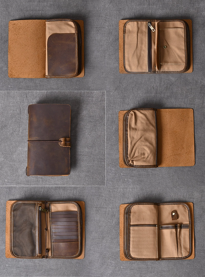 Leather Passport Travel Wallet Cool Travel Wallet Mens Travel Wallet Leather Clutch Wallet Purse