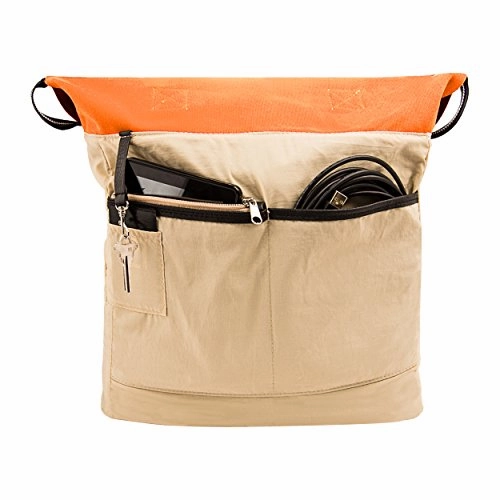 Lencca Phlox Laptop Messenger Bag For Lenovo Ideapad 15" Inch Laptop Tab(Orange)