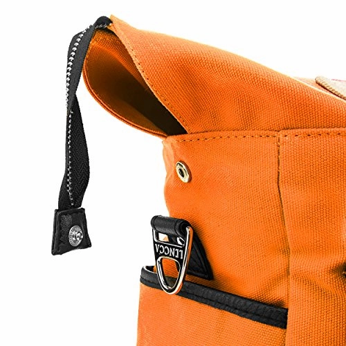 Lencca Phlox Laptop Messenger Bag For Lenovo Ideapad 15" Inch Laptop Tab(Orange)