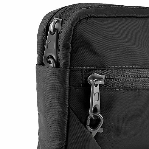 Lewis N. Clark Secura Anti-Theft Commuter Shoulder Bag, Onyx
