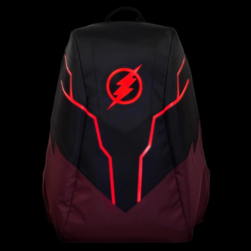 Lighted Flash Backpack Flash Gift - Light Up Flash Bag Flash Laptop Backpack - Dc Flash Backpack