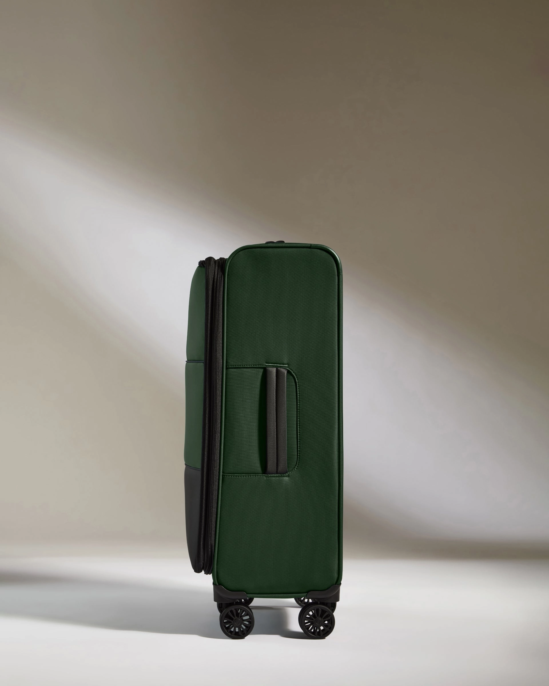 Lightest Medium Luggage in Antler Green - Soft Stripe
