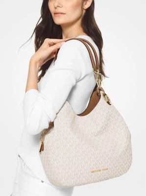 Lillie Large Logo Shoulder Bag