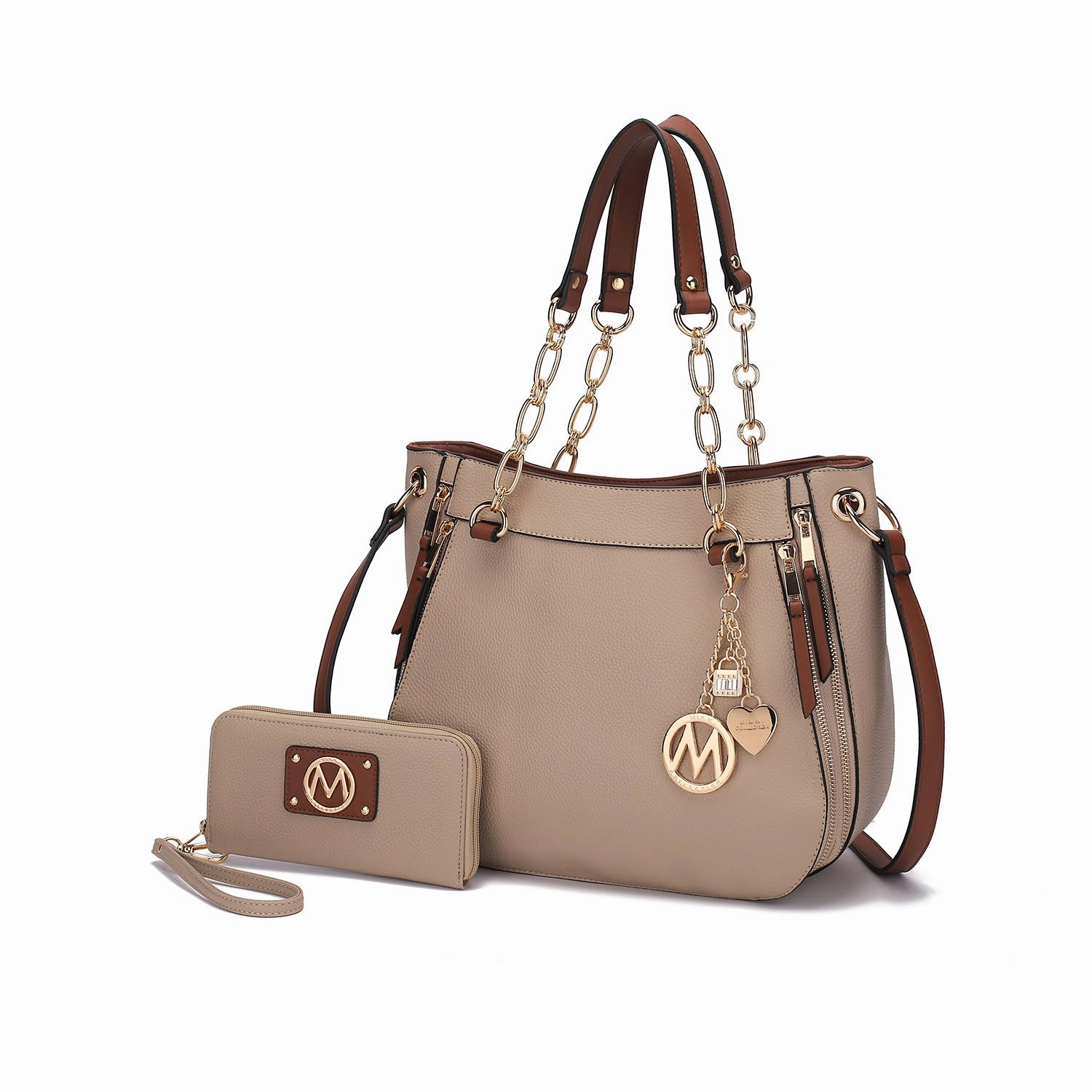 Lina Women's Shoulder Bag & Wallet Set by Mia K