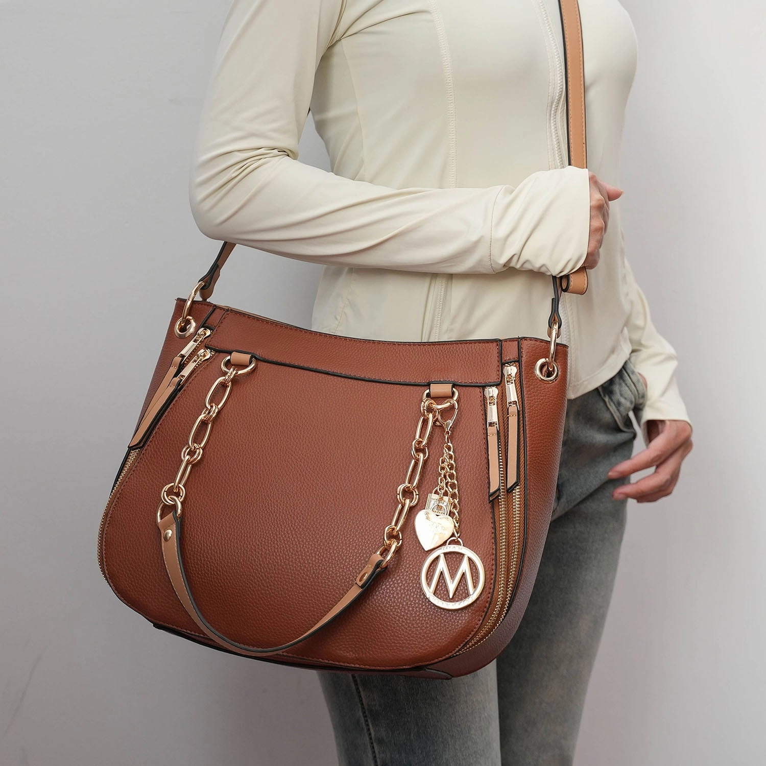 Lina Women's Shoulder Bag & Wallet Set by Mia K
