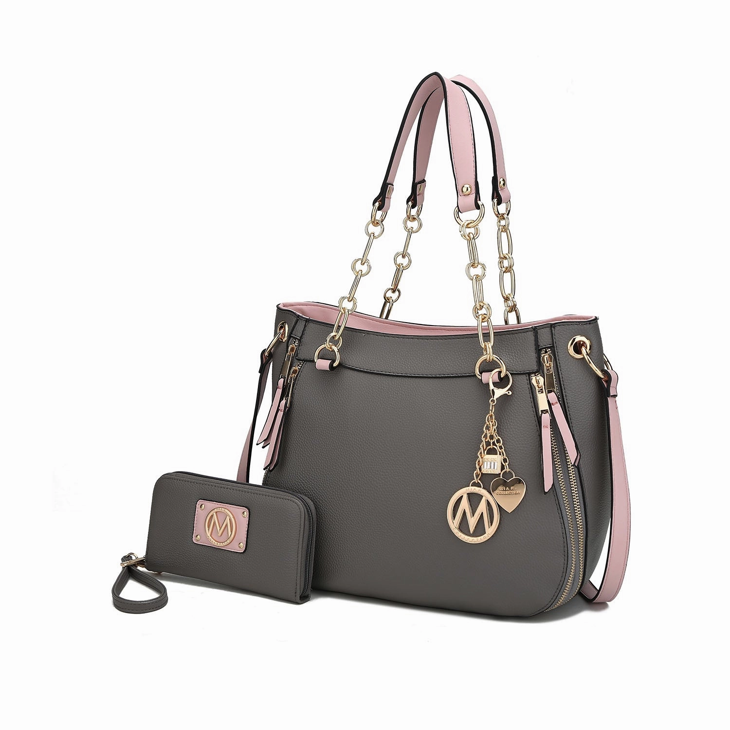 Lina Women's Shoulder Bag & Wallet Set by Mia K