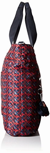 Lizzie Printed Laptop Tote Shoulder Bag, Groovy Lines, One Size