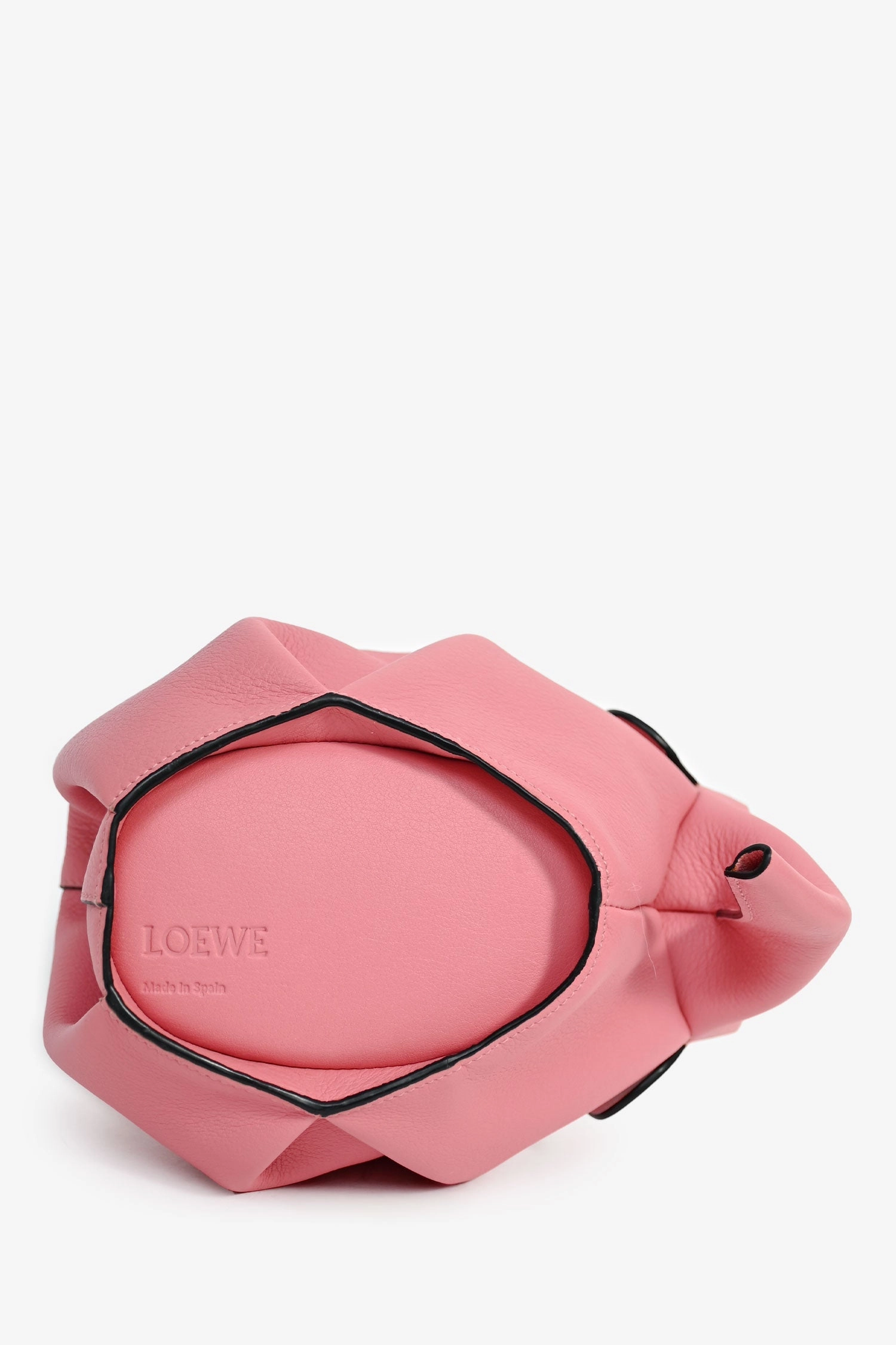 Loewe 2016 Pink Leather Elephant Crossbody