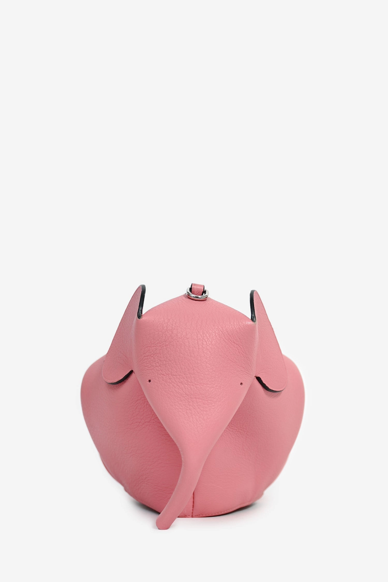 Loewe 2016 Pink Leather Elephant Crossbody