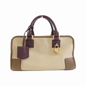 Loewe Amazona Leather Handbag (Pre-Owned)