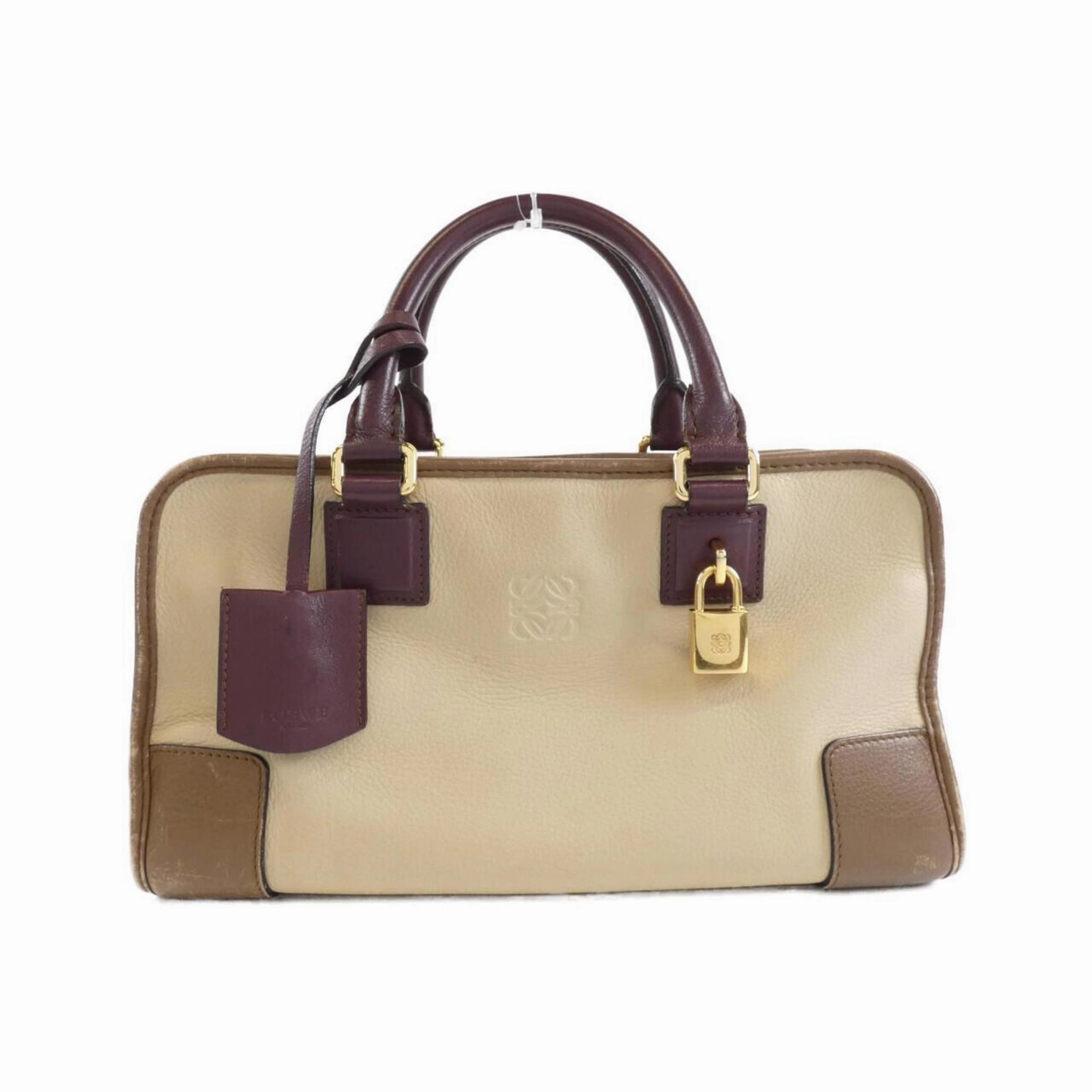Loewe Amazona Leather Handbag (Pre-Owned)